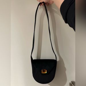 Tory Burch jeweled velvet bag